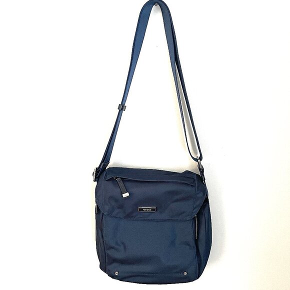 Tumi Voyageur Crossbody Bag - Lagoon Color- Blue - Picture 1 of 16